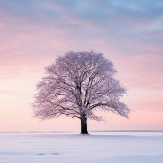 Removing a Tree in Winter